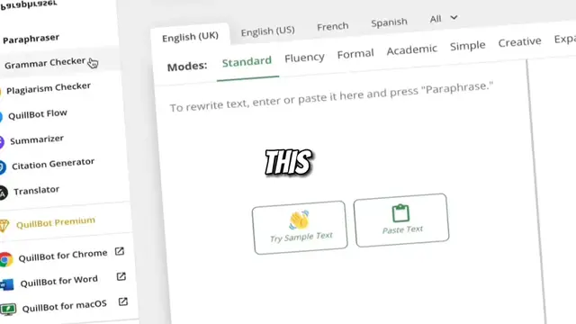 Video thumbnail for Power of AI for Content Improvement - AI Paraphrasing, Grammar Checker, and Free AI Translator