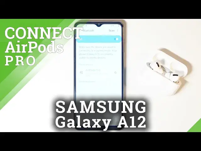 'Video thumbnail for How to Pair AirPods Pro with SAMSUNG Galaxy A12 – Configure / Connect'