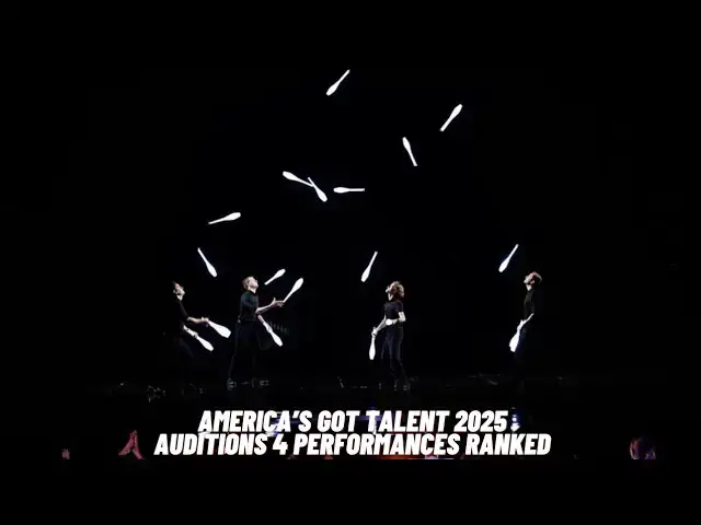 'Video thumbnail for America's Got Talent 2025 Auditions 4 Performances Ranked'