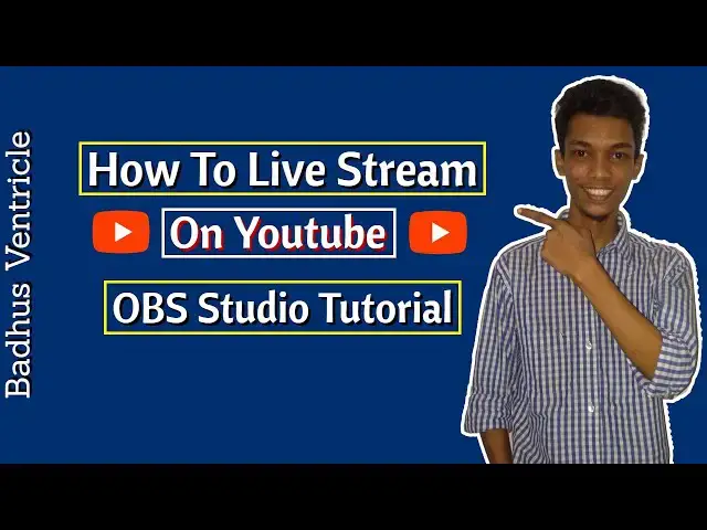 Video thumbnail for How To Live Stream On Youtube (OBS Tutorial)