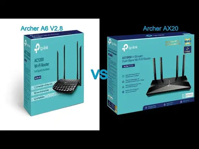 Video thumbnail for Ultimate Router Showdown: TP-Link Archer A6 V2.8 vs. Archer AX20 | Comprehensive Comparison Review