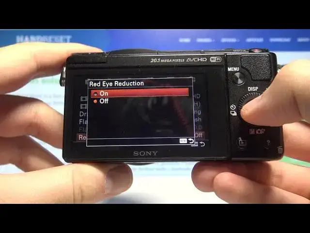 Video thumbnail for Sony Alpha A5000 - How to Turn On / Off Red Eye Reduction?