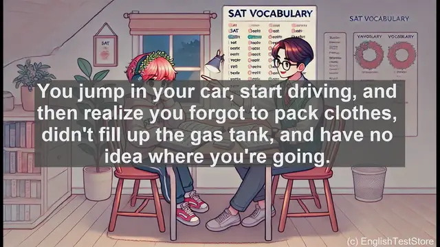 Video thumbnail for 5000 Must Know SAT Vocabulary - SAT Vocabulary: Understanding 'Forethought'