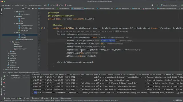 'Video thumbnail for 6. JWT token implementation IV'