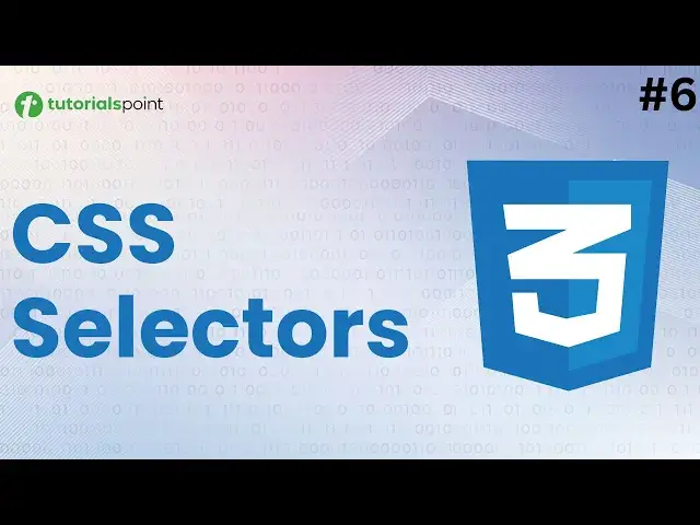 'Video thumbnail for CSS Selectors, class, id, Universal Selector | CSS Course for Beginners'