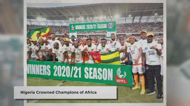 'Video thumbnail for "Flare Madness! See Nigeria's Crazy AFCON Trophy Celebration the Cameras Didn't Show You"'