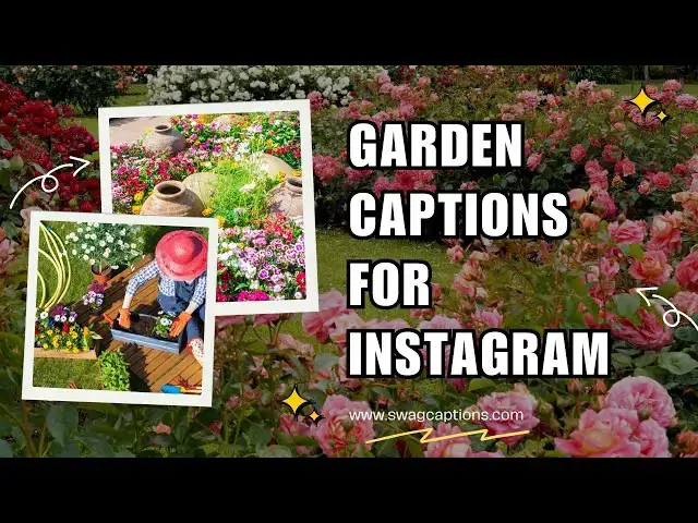 Video thumbnail for Garden Captions for Instagram