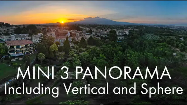 'Video thumbnail for Dji Mini 3 Pro Panorama Mode'