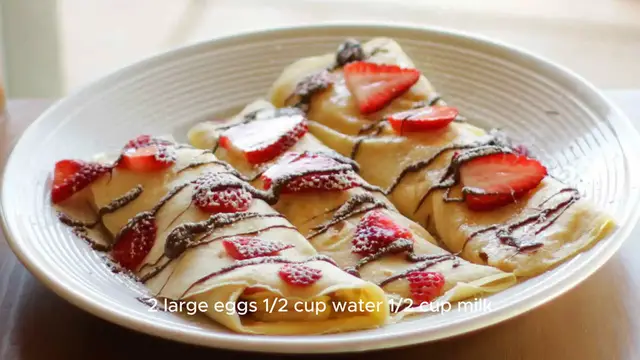 Video thumbnail for Crepe Recipe