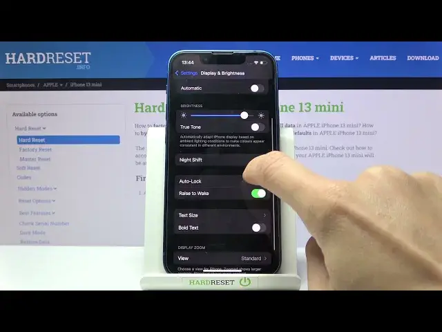 'Video thumbnail for How to Change Screen Timeout on iPhone 13 mini – Display Settings'