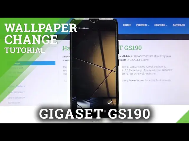 Video thumbnail for How to Change Lockscreen Wallpaper on GIGASET GS190 – Change Wallpaper