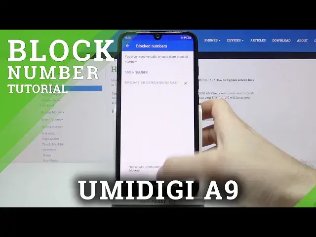 'Video thumbnail for How to Block Number in UMIDIGI A9 – Find Blocking List'