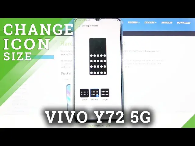 'Video thumbnail for How to Change Icon Size in VIVO Y72 5G – Find  Icon Settings'