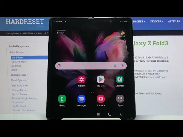 'Video thumbnail for How to Enter Easy Mode on SAMSUNG Galaxy Z Fold 3 – Simple Mode'
