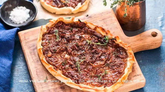 Video thumbnail for French Onion Tart recipe