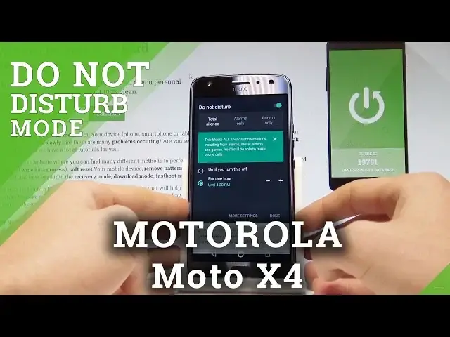 Video thumbnail for How to Enable Do Not Disturb in MOTOROLA Moto X4 - DND Settings |HardReset.Info