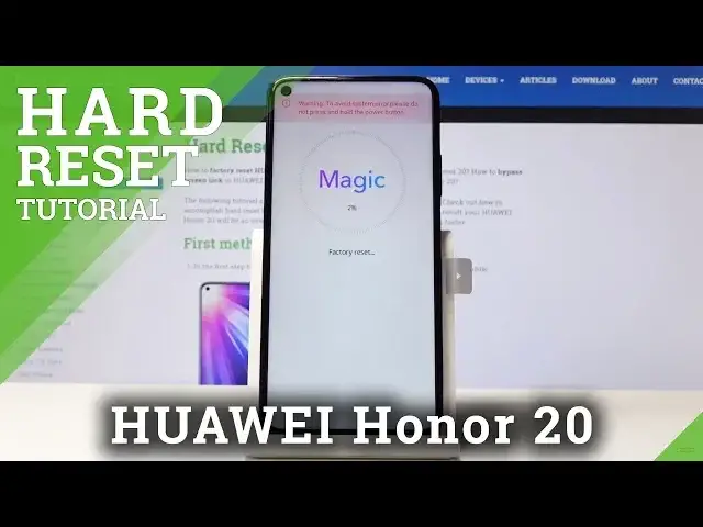 Video thumbnail for Honor 20 Hard Reset / Bypass Screen Lock