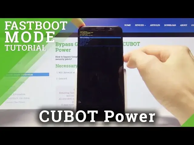 'Video thumbnail for How to Enable Fastboot Mode in CUBOT Power - Fastboot Mode Activation'