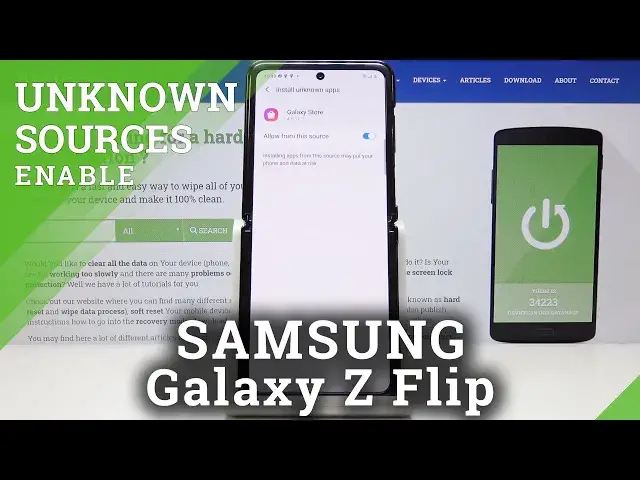 'Video thumbnail for How to Allow Unknown Sources in Samsung Galaxy Z Flip – Install Apps from Unknown Sources'