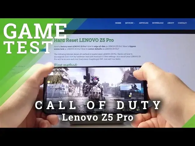 Video thumbnail for Call of Duty on Lenovo Z5 Pro - High Graphic Test