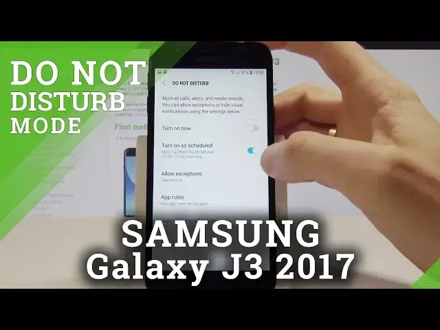 Video thumbnail for How to Enable Do Not Disturb on SAMSUNG Galaxy J3 2017 - Set Up Priority Rules