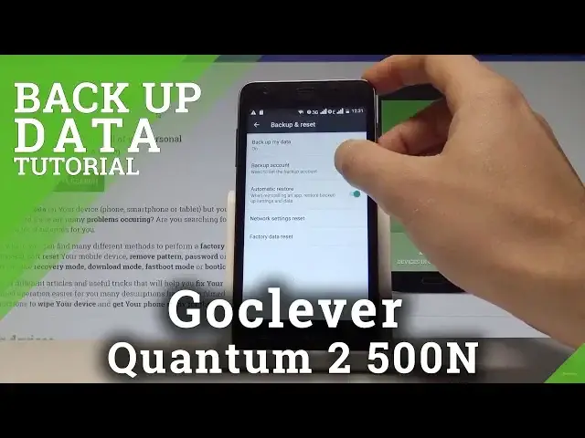 'Video thumbnail for How to Enable Google Backup on Goclever Quantum 2 500N - Back Up Data |HardReset.Info'