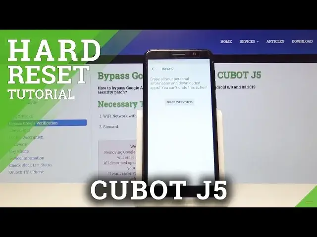 'Video thumbnail for How to Hard Reset CUBOT J5 - Factory Data Reset'