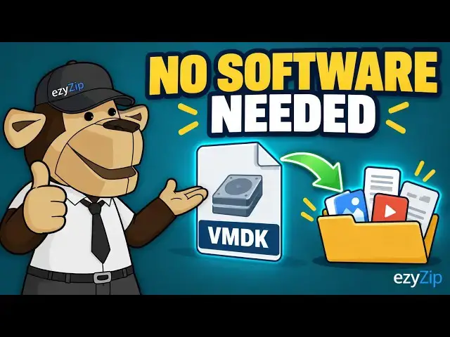 Video thumbnail for 📀 How to Extract VMDK Files Online Free | No Software Installation Required