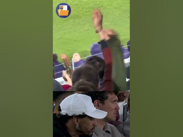 Video thumbnail for Raphinha muy afectado durante el partido del FCB