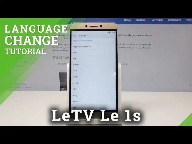 'Video thumbnail for How to Change Language in LeTV Le 1s - Set Up Region Settings'