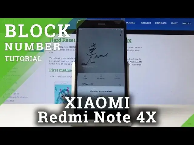 'Video thumbnail for How to Block a Number in Xioami Redmi Note 4X - Create Blacklist'