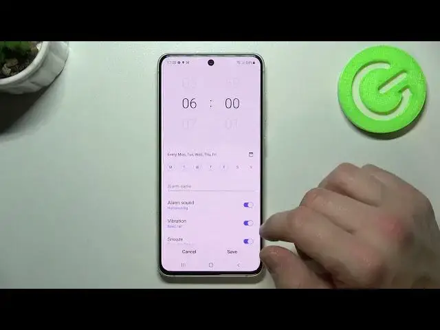 'Video thumbnail for How to Change Alarm Clock Sound on SAMSUNG Galaxy S21 FE – Adjust Sound Settings'