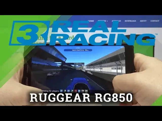 Video thumbnail for Test Real Racing 3 on RUGGEAR RG850 – Gameplay