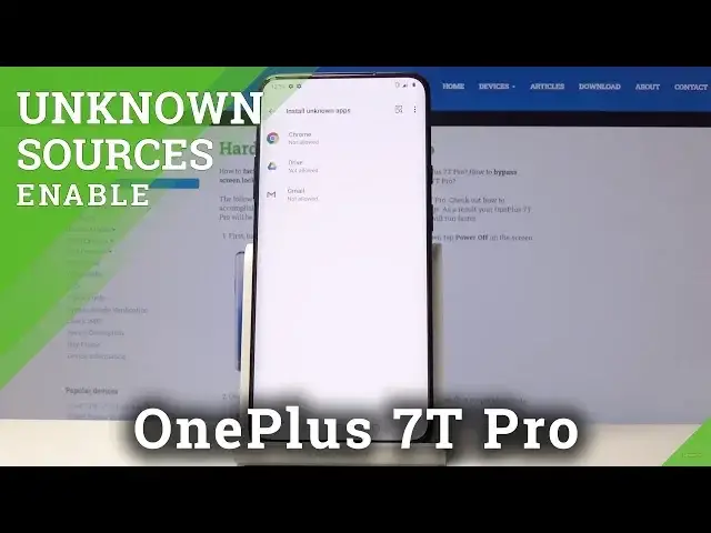 'Video thumbnail for How to Enable Unknown Sources in OnePlus 7T Pro - Downloading Unofficial Apps'