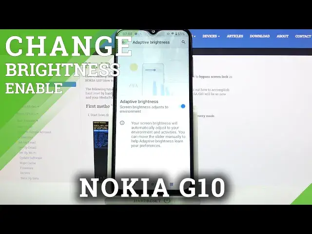 Video thumbnail for How to Activate Auto Brightness on NOKIA G10 - Turn On Auto Brightness