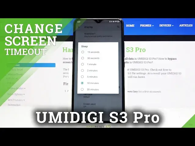 Video thumbnail for How to Change Screen Timeout in UMIDIGI S3 Pro – Display Settings