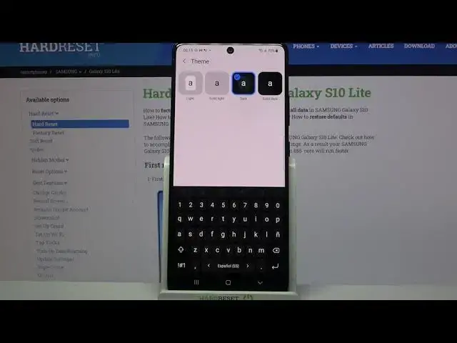 'Video thumbnail for How to Change Keyboard Theme on SAMSUNG Galaxy S10 Lite – Set Up Keyboard Theme'
