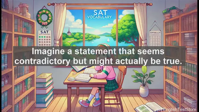 Video thumbnail for 5000 Must Know SAT Vocabulary - Understanding Paradox: When Contradictions Reveal Truth