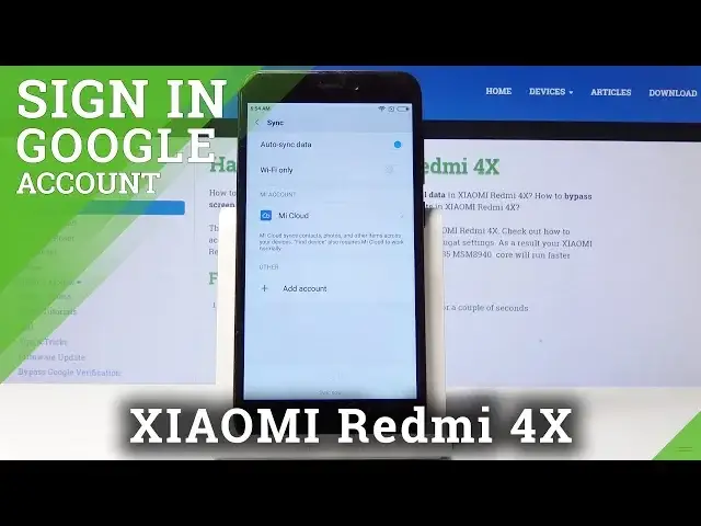 'Video thumbnail for How to Add Google Account to Xiaomi Redmi 4X - Remove Google User'