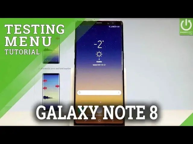 Video thumbnail for How to Test SAMSUNG Galaxy Note8 - Hardware Test Mode