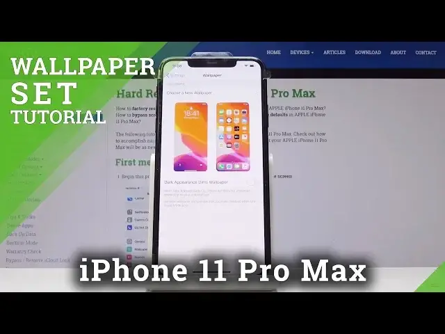 Video thumbnail for How to Update Home & Lock Screen in iPhone 11 Pro Max - Change Wallpaper