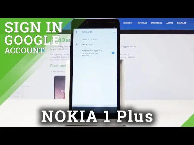 Video thumbnail for How to Delete Google User in NOKIA 1 Plus - Add Google Account