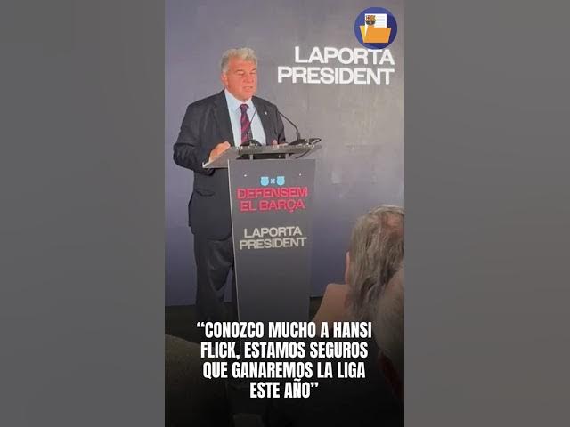 Video thumbnail for La rueda de prensa de Laporta 🎙️