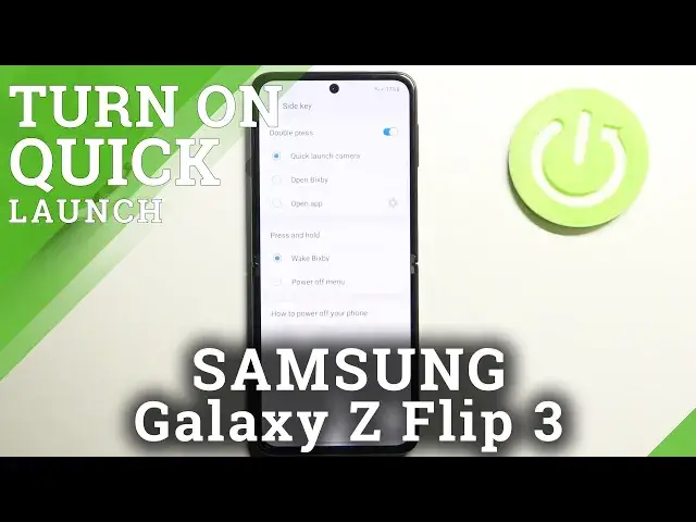 'Video thumbnail for How to Activate Quick Launch on SAMSUNG Galaxy Z Flip 3 – Allow Double Press on Power Key'