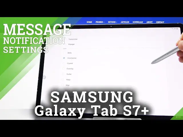 'Video thumbnail for How to Customize Notification Sounds in SAMSUNG Galaxy Tab S7+ - Change Notification Sounds'
