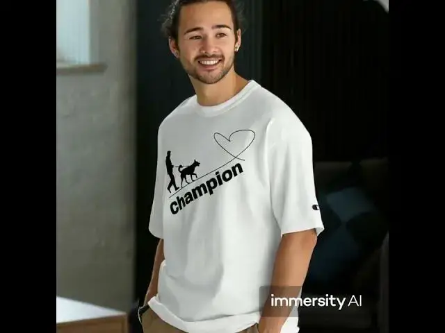 Video thumbnail for Men's Champion T-Shirt BaLoo-Star-Cap GO!
