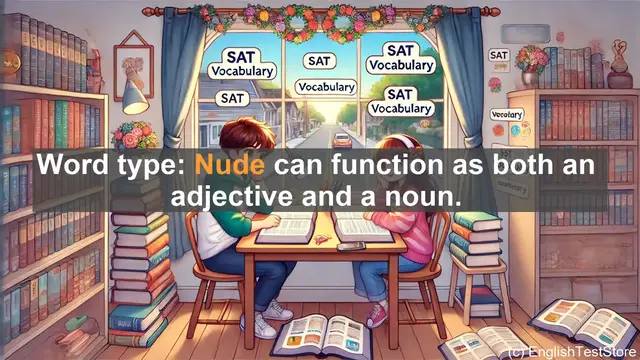 Video thumbnail for 5000 Must Know SAT Vocabulary - Understanding 'Nude': A Versatile Word in Art and Language