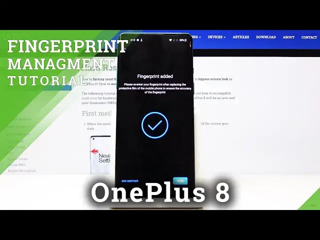 Video thumbnail for How to Add Fingerprint Protection in OnePlus 8 – Fingerprint Screen Lock