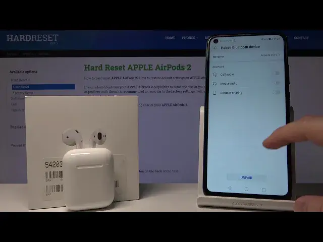 'Video thumbnail for How to Unpair AirPods 2 from Android Device - Disconnect iOS AirPods from Android'