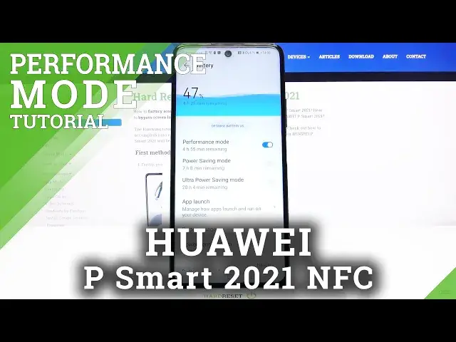 Video thumbnail for How to Activate High Performance Mode in Huawei P Smart 2021 NFC?